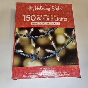 Green String Lights for Festive Decor